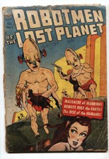 ROBOTMEN OF THE LOST PLANET #1-AVON SCI-FI-GGA PRE-CODE picture