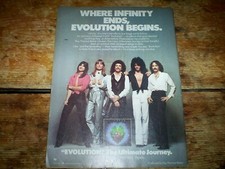 JOURNEY ( EVOLUTION ) 1979 Vintage PROMO Ad NM- picture