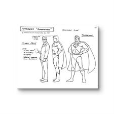 Super Friends Original Production Model Sheet: Superman, SSV1042 picture