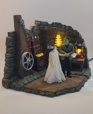 Department 56 Universal Monsters Frankenstein's Laboratory Tested Works 2007 picture