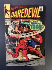 Daredevil #30 1967 KEY Daredevil vs Thor Stan Lee VG/FN 5.0 picture