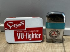 VTG Scripto New Windguard VU-lighter Diamond Steel Construction With Box picture