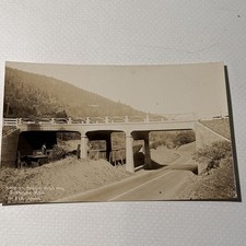 Vintage Real Photo Rppc Southern Pacific Railroad Siskiyou Klamath Falls 1930 picture
