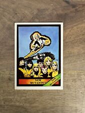 1987 Marvel Comic Images Card New Mutants #21 picture