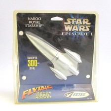 Estes Star Wars Episode 1 Naboo Royal Starship Flying Action Model Rocket 1999 picture