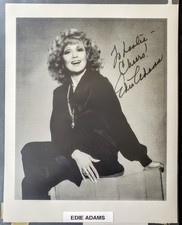 Edie Adams Autograph Hollywood Tonys Emmys 8x10 Photograph picture