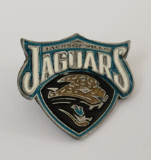 1990 JACKSONVILLE JAGUARS SILVER PIN / PINBACK SOUVENIR by SISIYOU picture