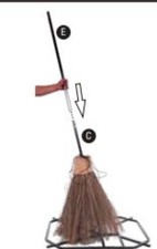 12 Ft Animated Hovering Witch Replacement Part