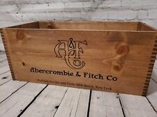 Vintage Abercrombie & Fitch Shipping Crate Replica - Man-cave, Decor, Storage picture