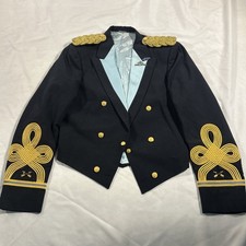 Vintage US Army Special Forces Blue Mess Dress Jacket Haas Tailored Ranger CIB picture