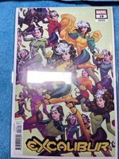 EXCALIBUR #18 ROGUE 1:25 Dauterman Variant NM Marvel HTF RARE Doomsday X-men picture