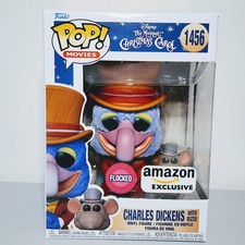 Funko Pop: The Muppet Christmas Carol - Charles Dickens w/ Rizzo #1456 Flocked picture