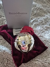 NEW 2020 Reed and Barton Silver Plate Holly Bell  picture
