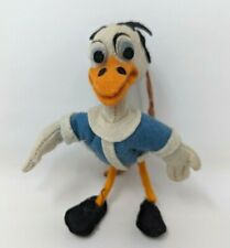 Rare VTG Lenci? Donald Duck Blue White Sailor Felt Wire Doll Toy Ornament KP21 picture
