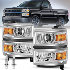 Projector Headlights for 2014 2015 Chevy Silverado 1500 picture
