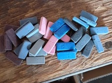 Blackwing Pencil Erasers Lot 35 Erasers Mixed Colors picture