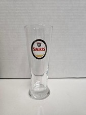 Sagres Portuguese Beer Glass Pilsner Style - Unused picture