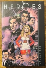 HEROES VOLUME 1 NM UNREAD HARD BACK JIM LEE COVER ART TV SERIES DC COMICS 2007 picture