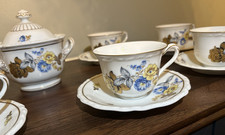 Rare Hutschenreuther Hohenberg 1914 Anniversary Tea Set - 19 Piece Porcelain picture
