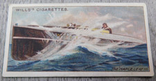 Wills's Celebrated Ships Cigarettes Tobacco Trade Card VTG No 36 Maple Leaf III picture
