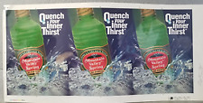 Mountain Valley Spring Water Preproduction Advertising Art Work Quench 1999 picture