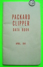 Original 1941 PACKARD CLIPPER SALESMAN DATA BOOK (SUPPLEMENT) Brochure NOS? wow picture