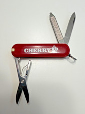 Cherry Victorinox Classic SD Swiss Army Knife Vintage 1986-1988 picture