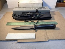 Vintage Explorer Gutmann Japan Rare Wilderness II Survival Knife NOS IN BOX picture