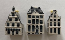 KLM Bols Delft Blue Dutch houses empty picture