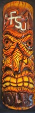 Fiberglass University of Florida (UF Seminoles) Tiki Wall Sculpture picture