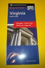 VIRGINIA  State Map   Rand McNally  2011  **LAMINATED**   NEW picture
