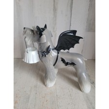 Halloween humane society schnauzer bat dog costume candy bucket unique home picture