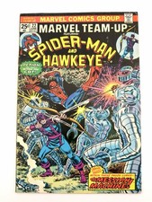 MARVEL TEAM-UP #22 1974 Marvel Comics Spider-Man Hawkeye Bronze Age Comic Book picture