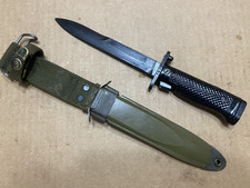 US M5A1 Garand Bayonet Milpar Col w USM8A1 VIZ Scabbard Nice condition USGI picture