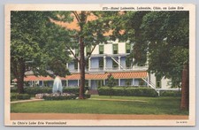 Postcard Hotel Lakeside, Lakeside, Ohio, on Lake Erie In Ohio's Lake Erie c1951 picture