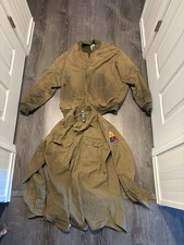 WWii Impressions Tanker Jacket And Wool Shirt 4th Armored Patch 44L 16 1/2x36 picture