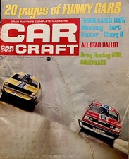Vintage Car Craft Magazine May 1970 - Snake vs Mongoose Funny Cars (Reader Copy) picture