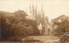 C1910 Peterborough UK Catholic Church Deanery Photochrome Postcard RPPC 24-10843 picture
