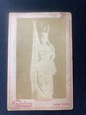 Isabelle Urquhart Newsboy Cigars Cabinet Card Photo Comedic Opera Vaudeville picture
