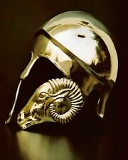 20GA Brass Ancient Greek Chalcidian Helmet corinthian type picture