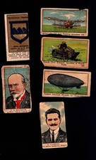 FREE SHIP Strip 1920s W545 WWI Scenes Leaders Insignias 106 116 120 125 80th Div picture