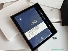 Montblanc Meisterstück Around the World in 80 Days Notebook + Rollerball Pen Set picture