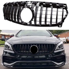 Front Racing Grills Suitable For Mercedes W117 CLA Class CLA200 CLA250 CLA45 ... picture