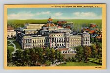Washington D.C-Library Congress, Vintage Postcard picture