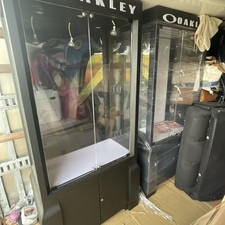 1 Vintage Oakley Metal Display Case Tower picture