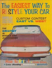 POPULAR CUSTOMS Fall 1963 Metalflake Pearlescent; wheels, easy restyles &c picture