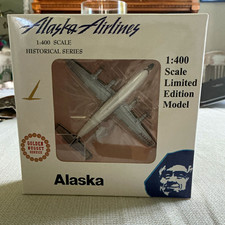 Aero Classics Alaska Airlines 1:400 Constellation Historical Series RARE picture