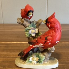 Porcelain VTG Red Birds picture
