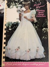 1983 Bridal Elegance Wedding Gown Design Collection Book-Create Your Own Design picture