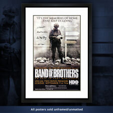 Poster #5 Band of Brothers Autographed by 4 Easy Company 101st Airborne veterans picture
